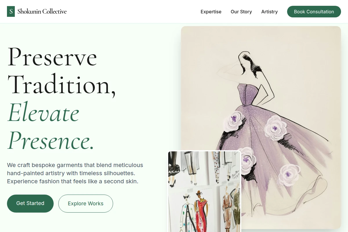 Brush Fashion Design