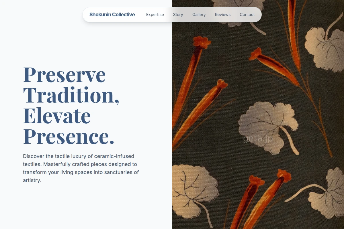 Ceramic Textile Design
