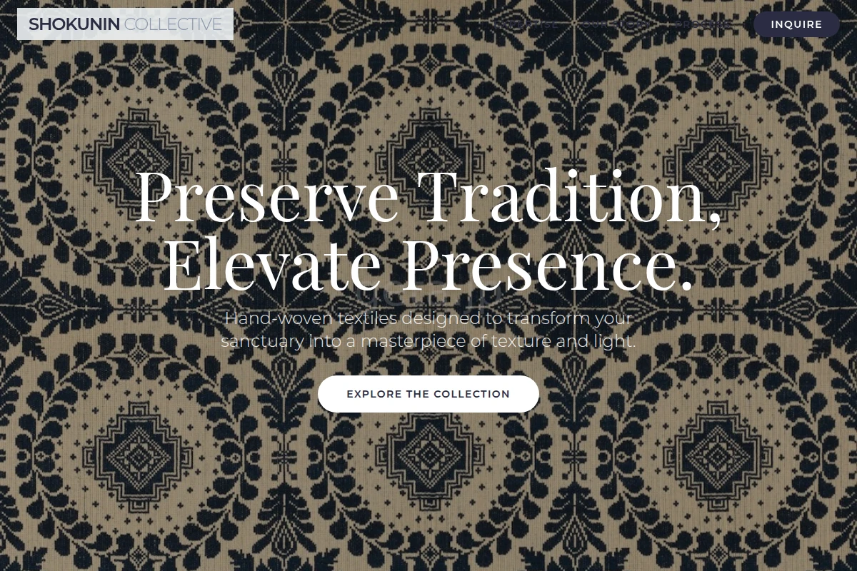 Weaver Textile Design