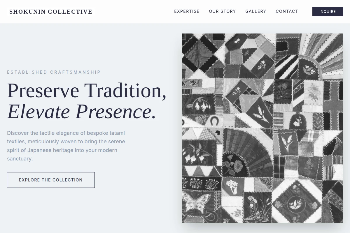 Tatami Textile Design