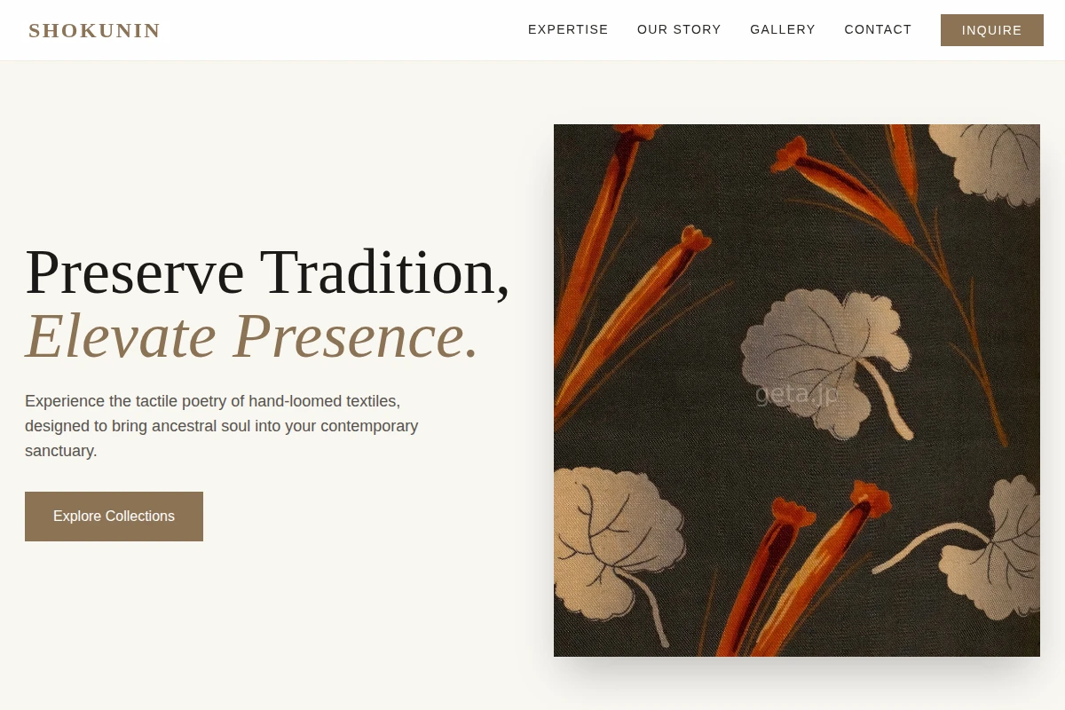 Weaver Textile Design
