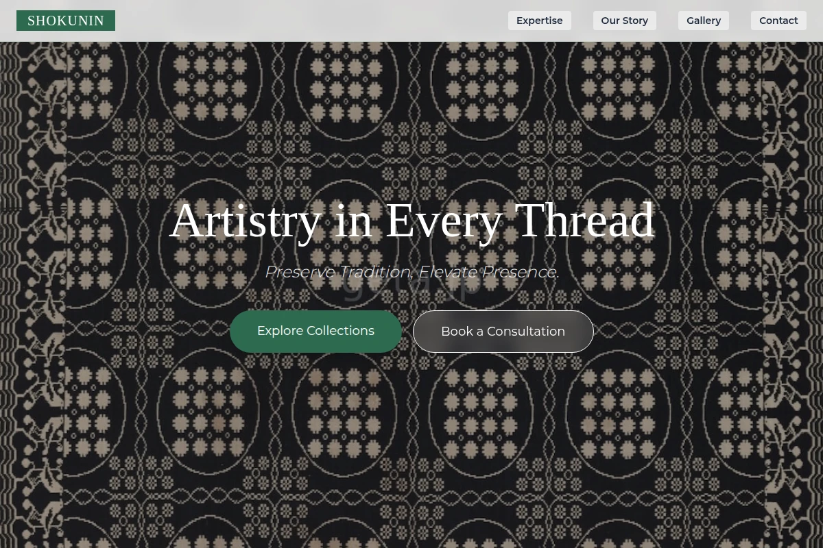 Minimal Textile Design