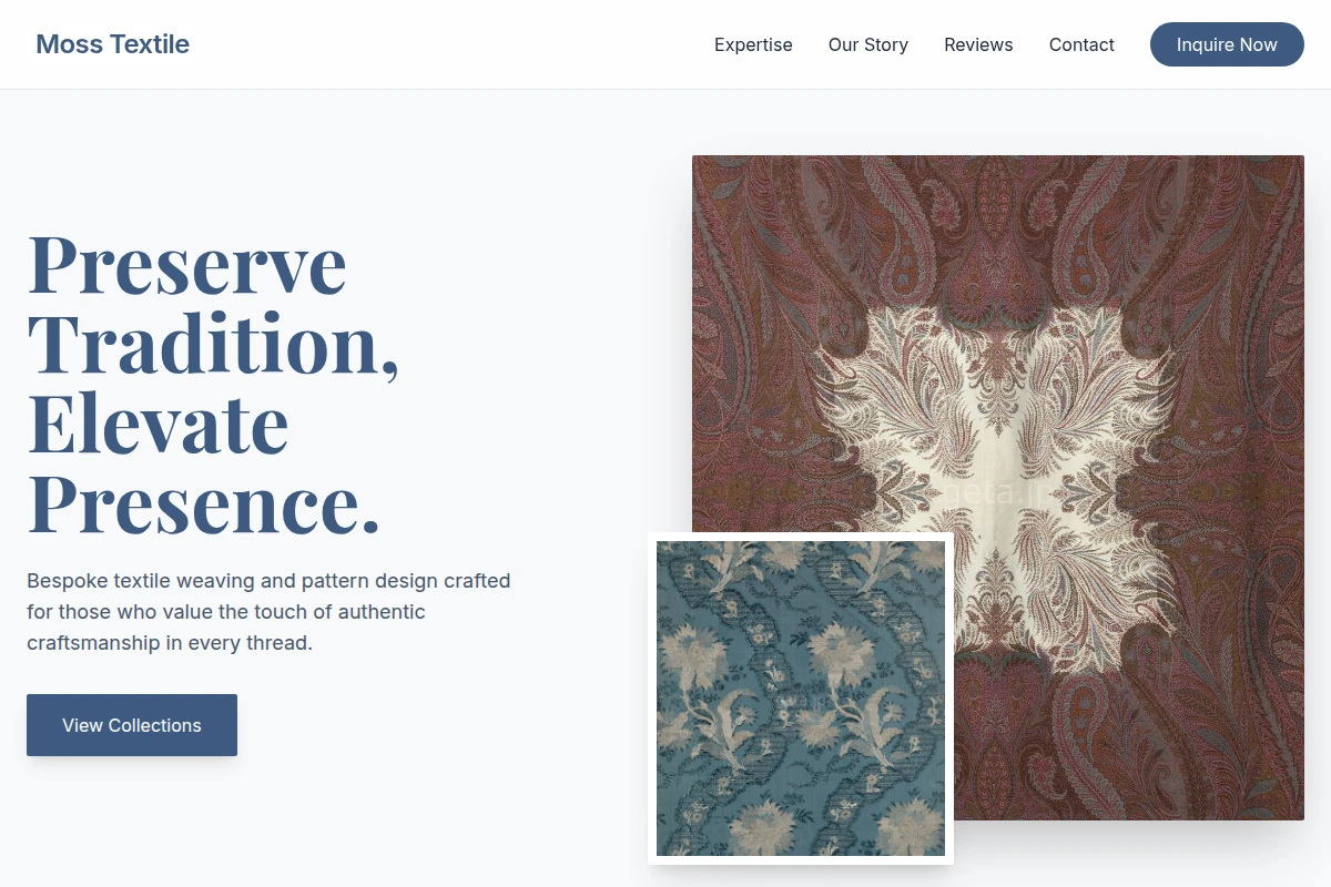 Moss Textile Design