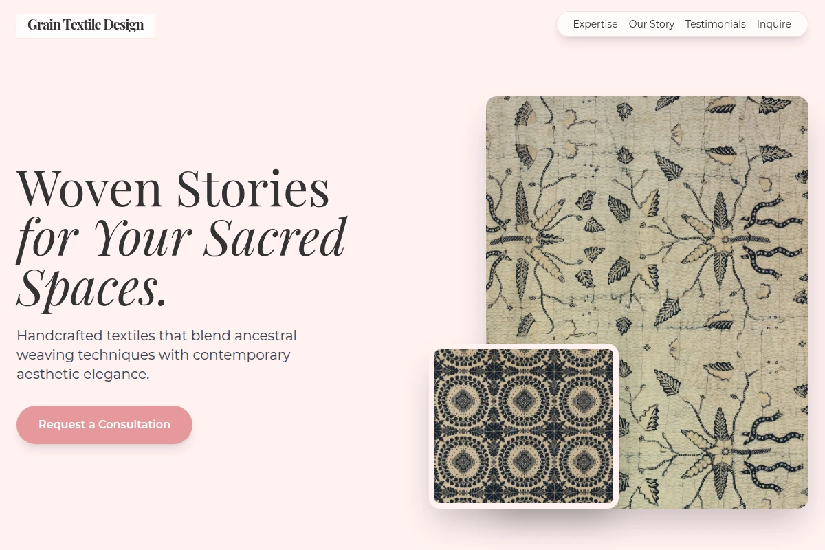 Grain Textile Design